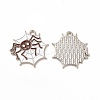 Rack Plating Halloween Alloy Enamel Pendants FIND-G054-16P-02-1