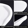 Gesso Jewelry Dish DJEW-WH0037-87-4
