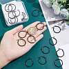 12 Pairs 304 Stainless Steel Hoop Earrings EJEW-UN0001-88-2