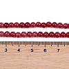 Natural Striped Stone Beads Strands X-G-D315-A01-05-4mm-4