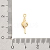 Brass Micro Pave Cubic Zirconia Pendants KK-M321-01E-G01-3