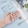 3Pcs 3 Styles 304 Stainless Steel Macrame Pouch Necklace Making for Gemstone Nuggets NJEW-BBC0001-25-3