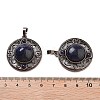 Synthetic Blue Goldstone Pendants G-Q158-03A-R12-3