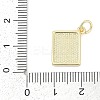 Brass Enamel Charms KK-G522-44G-02-2