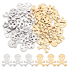 40Pcs 2 Colors 304 Stainless Steel Pendants STAS-UN0030-16-1