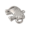 Non-Tarnish 304 Stainless Steel Pendants STAS-N103-18P-2