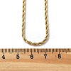 304 Stainless Steel Rope Chain Necklaces NJEW-L167-06B-G-2