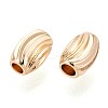 Brass Spacer Beads KK-T075-54G-2