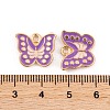 Light Gold Plated Alloy Enamel Pendants FIND-Q100-04KCG-04-3