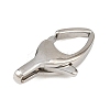 316 Stainless Steel Lobster Claw Clasps LS-STAS-C154-02C-P-2