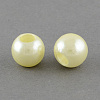 ABS Plastic Imitation Pearl European Beads MACR-R530-12mm-A61-1