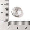 Rack Plating Brass & Clear Cubic Zirconia Pendants KK-Z047-07P-Z-RS-3
