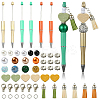 DIY Plastic Beadable Pens Making Kits DIY-YW0010-85-1