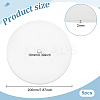 Flat Round PP Lamp Shade Diffuser FIND-WH0152-204-2