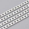304 Stainless Steel Cuban Link Chains CHS-T002-03B-1