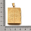 316 Stainless Steel Locket Pendants STAS-C123-03B-G-3