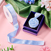 1 Roll Imitation Leather Polyester Ribbon LC-TA0001-02B-6