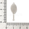 201 Stainless Steel Connector Charms STAS-R132-09P-3