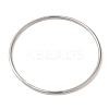 7Pcs 201 Stainless Steel Thin Plain Bangle Sets for Women BJEW-L664-022K-P01-2
