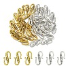 20Pcs Tibetan Style Alloy S-Hook Clasps TIBE-YW0002-04AG-2