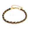 4MM Braided Nylon Cord Bracelets FIND-A057-01G-2