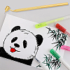 Aluminum Slanting Fine Line Paint Pen AJEW-WH20054-211G-02-5