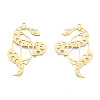 201 Stainless Steel Pendants STAS-N090-LA948-2-1