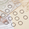 20Pcs 304 Stainless Steel Linking Rings STAS-DR0001-13-4