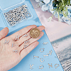 104Pcs 26 Styles 304 Stainless Steel Charms STAS-UN0057-45-4
