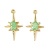 Brass Micro Pave Cubic Zirconia Pendants LS-KK-M277-08G-05-1