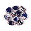 Handmade Millefiori Glass Barrel Beads LA-N002-30A-1