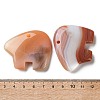 Natural Red Agate Pendants G-T144-08I-3