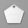 Acrylic Pendants OACR-WH0036-25-C02-1