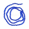 Transparent Glass Beads Strands GLAA-C019-01B-03-2