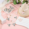 32Pcs 2 Colors Zinc Alloy Pendants FIND-CA0001-50-5