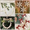 Natural Unfinished Wood Beads WOOD-SP0001-62E-5