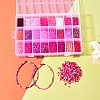 288G 24 Colors Glass Seed Beads SEED-JQ0005-01G-3mm-6