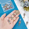 12Pcs 3 Styles 2 Colors Plastic Mobile Dustproof Plugs PALLOY-OC00041-3