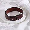 1Pc Punk Cowhid Leather Bracelets BJEW-LP0003-55A-3