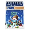 Christmas Snowman Plastic Packing Pouches Drawstring Bags ABAG-Q053-03A-1