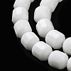 Opaque Glass Beads Strands GLAA-G112-03K-4