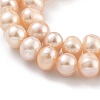 Natural Cultured Freshwater Pearl Beads Strands PEAR-C003-16D-4