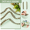 Polyester Twisted Lip Cord Trim OCOR-WH0074-21-4