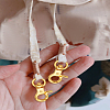 4Pcs 2 Colors Zinc Alloy Swivel Clasps FIND-LP0008-14-3