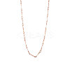 SHEGRACE 925 Sterling Silver Chain Necklaces JN733B-1