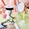 2Rolls 2 Colors Floral Polyester Lace Ribbon OCOR-TA0002-66-6