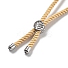 Twisted Nylon Cord Silder Bracelets DIY-B066-03P-20-2