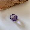 Oval Resin Finger Rings for Women WG60A90-05-1