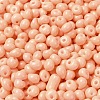 6/0 Opaque Baking Paint Glass Seed Beads X1-SEED-M012-02A-18-3