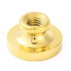Golden Tone Round Wax Seal Brass Stamp Heads LS-AJEW-Z034-01G-17-3